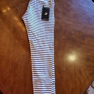 Womens Glyder striped leggings